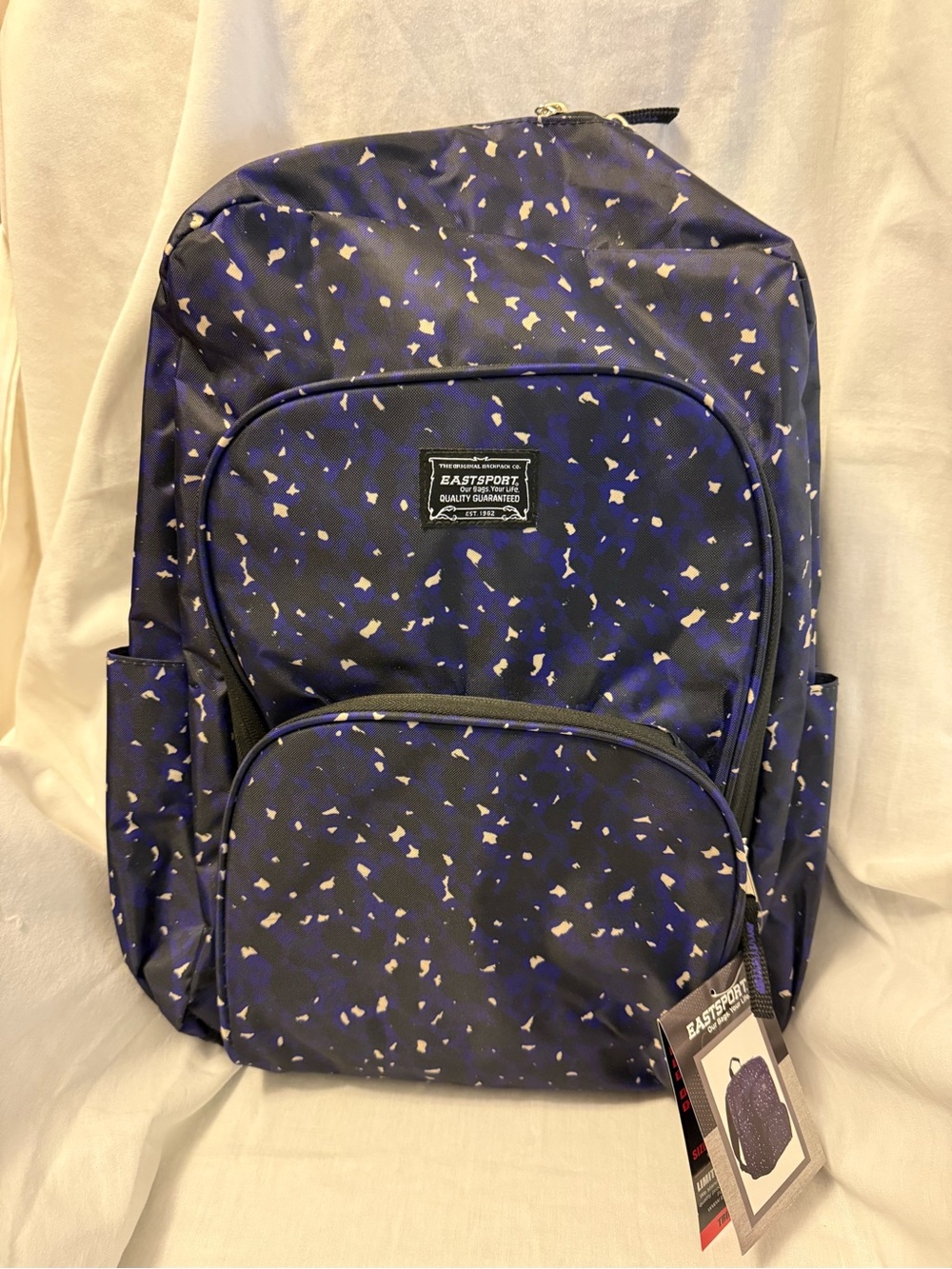New ~ Eastsport Multi-Purpose Trinity Backpack Bookbag Laptop